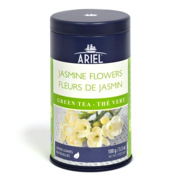 Green Tea Leaves - Jasmine Flowers
