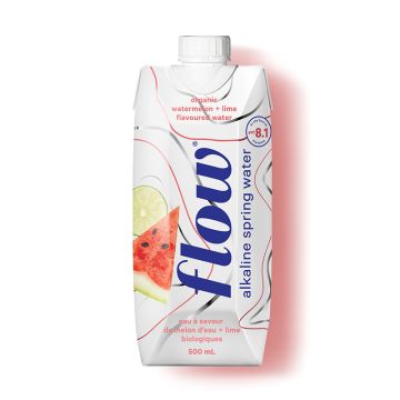 Alkaline Spring Water - Organic watermelon and lime flavour