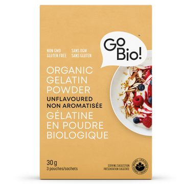 Gélatine biologique - Poudre non aromatisée