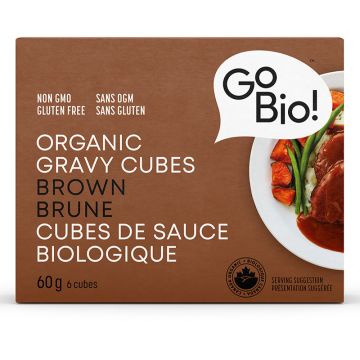 Organic gravy cubes - Brown