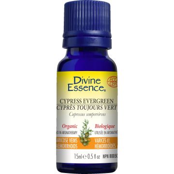 Essential Oil - Organic Cypress Evergreen (Cupressus sempervirens)