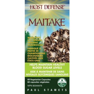 Maitake - Aide à maintenir de sains niveaux glycémiques