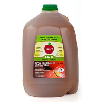 Jus de pommes 100% naturel