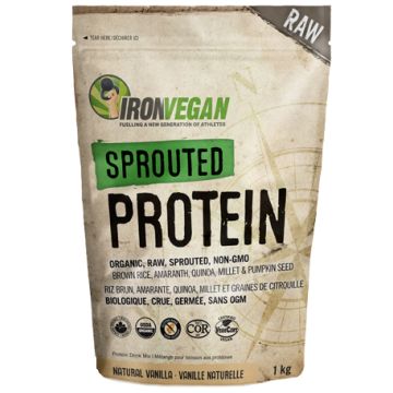 Sprouted protein shake powder - Natural vanilla