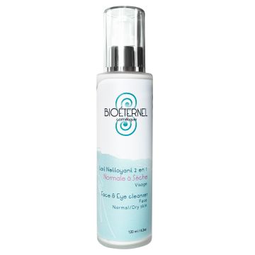 Visage -  Lait nettoyant 2 en 1 normale à sèche