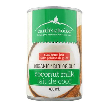 Earth's Choice - Lait de coco sans gomme de guar
