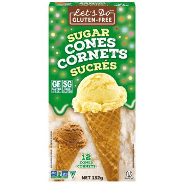 Cones gluten-free - Sugar