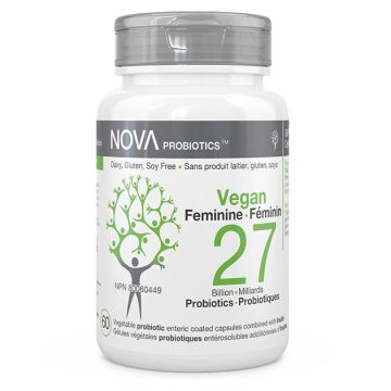 Vegan Probiotics 27 Billions Women's Health