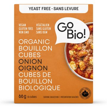 Organic bouillon cubes - Onion yeast free