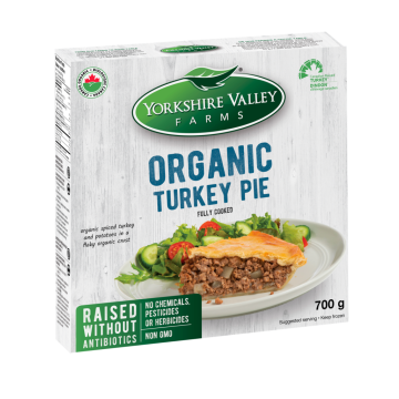 Tourtière à la dinde biologique