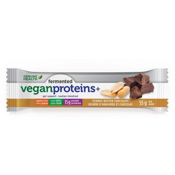 Fermented vegan proteins+ bar - Peanut Butter Chocolate