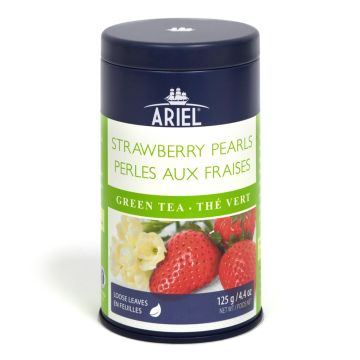 Green Tea Leaves- Strawberry pearls
