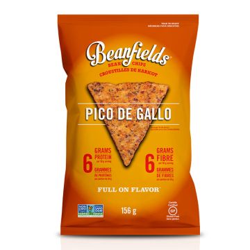 Bean chips - Pico de gallo