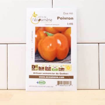 Organic peppers - Doe hill pepper