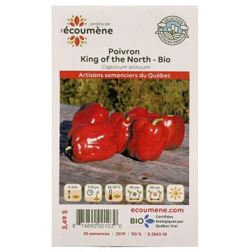 Organic peppers - Pepper king of the north
