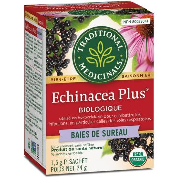 Herbal tea - Organic echinacea plus elderberry