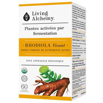 Organic Fermented Rhodiola 100 mg - Energy & Stamina