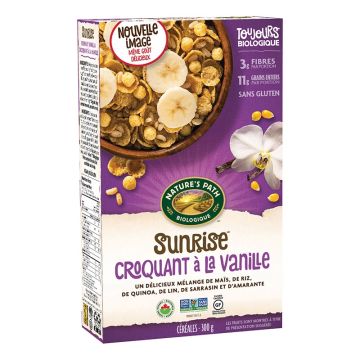 Organic Cereal - Sunrise® Vanilla crunch