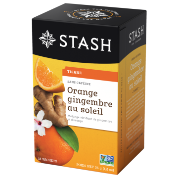 Sunny Orange Ginger Herbal Tea