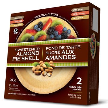 Almond pie shell - Sweetened