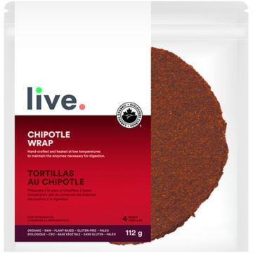 Organic vegetable wrap - Chipotle