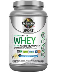 Sport - Vanilla Certified grass fed whey