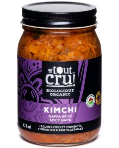 Organic Kimchi Spicy Napa - Fermented and Raw Vegetables